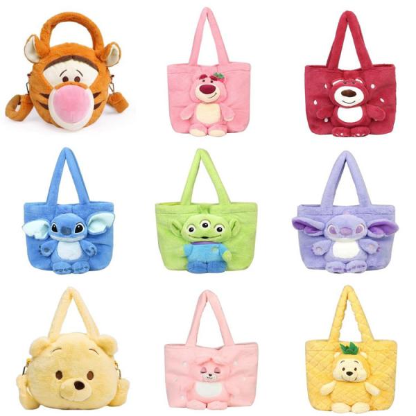 New Disney Women Shoulder Bags cross handBags Purse bag Crossbody Bags Plush