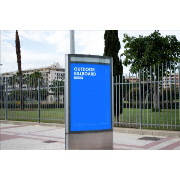 2500Nits Original Samsung 49 Inch Double Sides Outdoor Lcd Totem Digital Signage