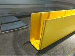 Super strength Fiberglass Profiles Curbstone Yellow used in Auto / Motor Cyle