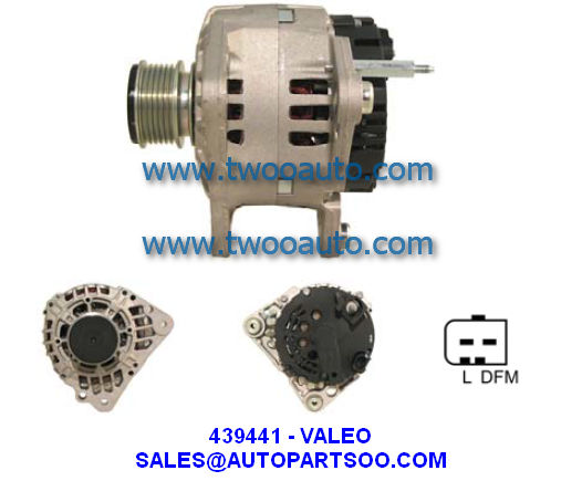 2542497 437359 SG14B012 0986044470 - VALEO Alternator 12V 140A Alternadores