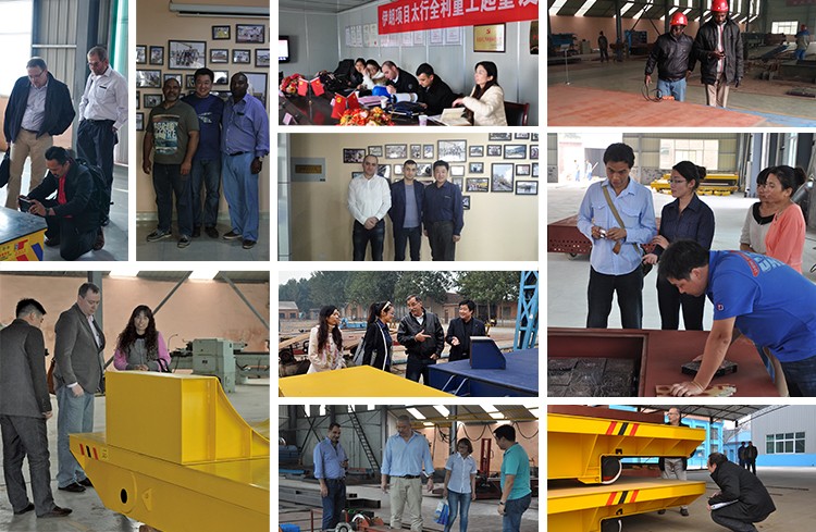 Steel Plant Aluminium Coil Motorized Rail Transfer Carriers