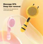 Wholesale High Quality Honey Bee Pet Grooming Brush Cat Hair Cleaning Comb For
