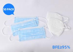 Wholesale Anti Dust Earloop Face Masks Surgical Mouth Mask Adjustable Nose Piece from china suppliers