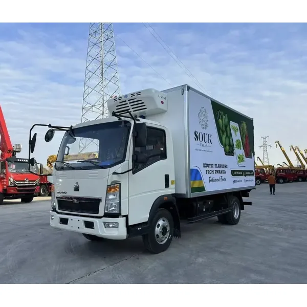 Affordable Used 4X2 Cold Storage Truck From Japan