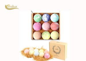 Wholesale Organic 100g Natural Organic Bath Bombs , Color Customized Epsom Salt Bath Bombs from china suppliers
