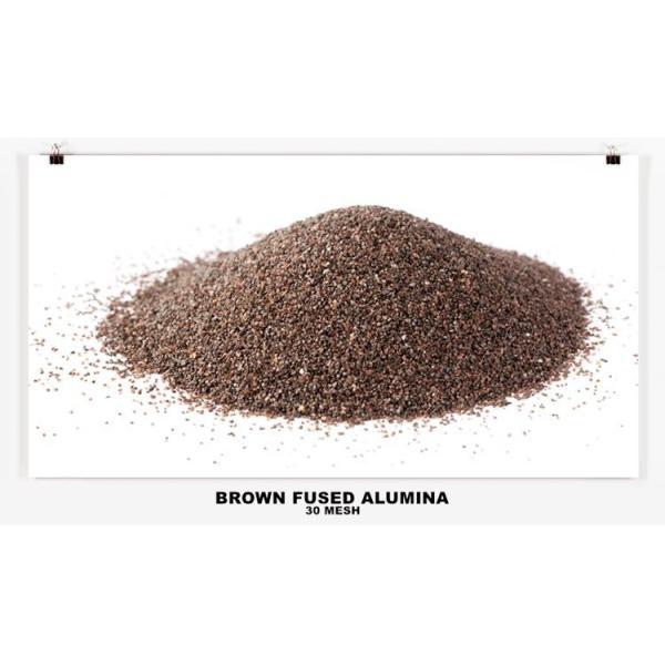 85%-90% Brown Fused Aluminum Oxide Grit Blast Media Fine Sandblasting Media