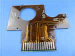 Double Sided Rigid-flex PCBs Built on Tg170 FR-4 and Polyimide With Hot Air