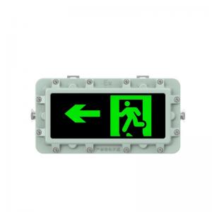 China 220v Atex Explosion Proof Led Exit Sign 2*3w Rechargeable Explosion Proof Emergency Led Lamps on sale