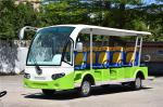 Eco Friendly 14 Seater Electric Sightseeing Bus , Battery Powered Public