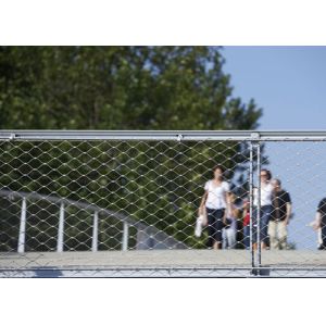 Wholesale 2.0mm Stainless Steel Balustrade Cable Mesh 7x7 80x138mm from china suppliers