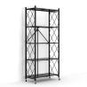 Buy cheap Warehouse Supermarket Collapsible 5 Tier Metal Organizer Rack from wholesalers