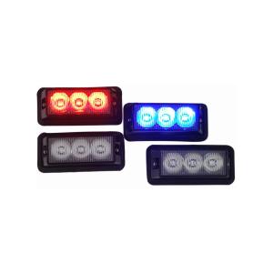 Wholesale 1 Watt Blue &amp; RED Warning Police LED Light Head Surface Mount For Motorcycle from china suppliers
