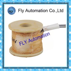 China Midi Round Electromagnetic Induction Coil , replacement Flying leads solenoid coil on sale