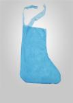 Hygiene Non Woven Shoe Cover , Blue Shoe Covers Disposable Against Cross