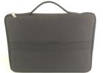 13in Stylish Laptop Sleeves Black Polyester Oxford 7MM Sponge Foam Laptop Sleeve