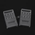Customized Rectangular Blister False Nail Packaging PET Plastic Fake Nail