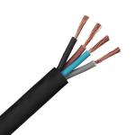 Underground PVC Rubber Coated Flexible 0.5mm2 Electrical Cable for Smooth