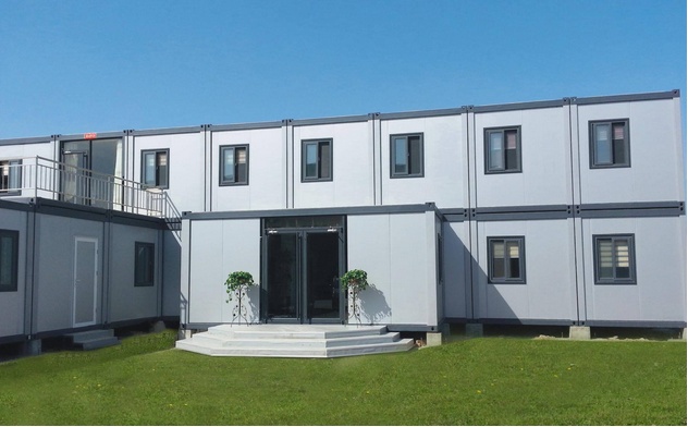 Innovative Stylish Prefab Container House Homes Eco Friendly Green Material