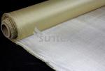 Excellent Tensile Strength Vermiculite Coated Fiberglass Fabric For Safety