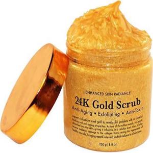 Wholesale 24K Anti Aging Gold Body Scrub And Facial Scrub With Private Label from china suppliers