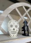 Small Metal Halloween Pumpkin Ornaments Candlestick Metal House Ornaments
