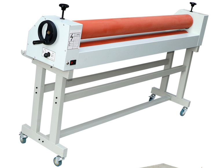 Foot Pedal Control 90KG Electric Cold Roll Laminator Machine for Photo Cool Lamination