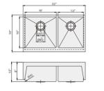 Food Grade Stainless Single Bowl Undermount Sink For Farmhouse