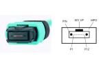 48C MPO Fiber Optic Patch Cord OM3 OM4 Multimode PVC LSZH