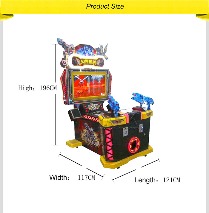 Frozen Heroes Electric Shooting Arcade Machines For Kids CE Certificate 60W