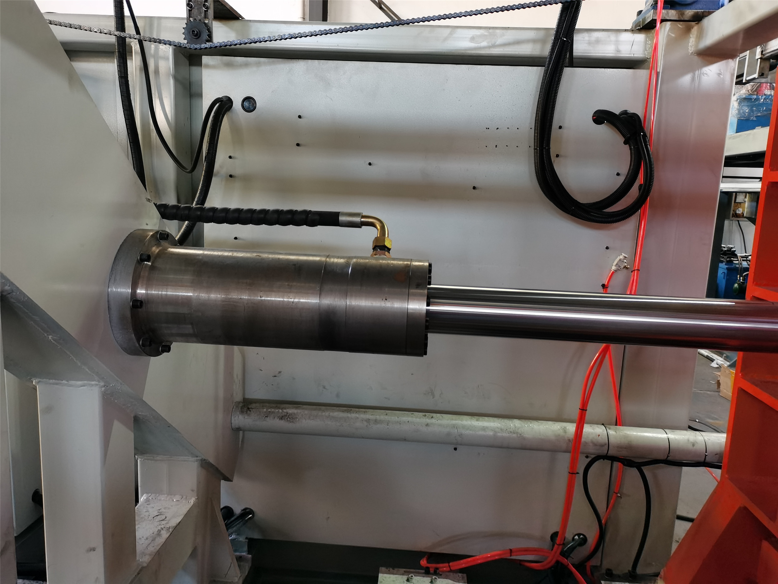 Chemical Barrel Accumulator Blow Moulding Machine ABS Single Station Molding