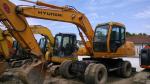 Used hyundai R130W-5 wheel loader for sale