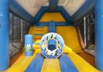 Seaworld Combo Jumper Rentals Inflatables Bounce House Blue 0.55mm PVC