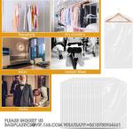 Plastic Garment Bags Clear Dress Covers For Hanging Transparent Dry Cleaning