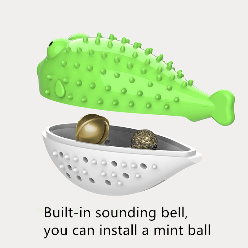 Imitation Fish Cat Mint Toy For Gnawing Teeth Cleaning Molars