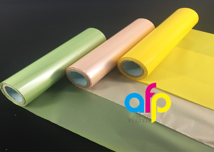 Premium Washable Holographic Foil Paper Rolls Textile / Garment Suit