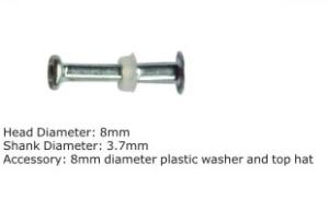 Wholesale Non - Corrosive Powers Drive Pins Mechanical Red Head Fasteners 52-56 HRC from china suppliers