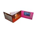 commercial Full colors 2G / 4G / 8G Video In Print Brochure , 2.4" - 7"