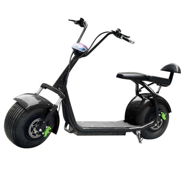 Wheelbase 1296MM Big Wheel Electric Scooter , Electric Street Motorcycle