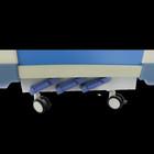 2150mm 750mm Hospital Medical Bed 3 Cranks Electric