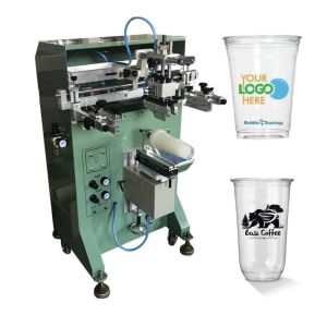 1200P/H Cylindrical Bottle Screen Printing Machine