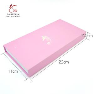 Wholesale Eastern Pink Color Mink Eyelash Packaging Box With Magnetic Closure from china suppliers