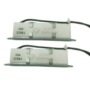 Wholesale 30W 220R Ceramic Cement Resistor Low Inductance Wire Wound Power from china suppliers
