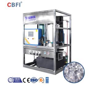 Wholesale 1 Ton Industrial Commercial Ice Machine Tube Ice Making Machines Refrigeration Equipment from china suppliers