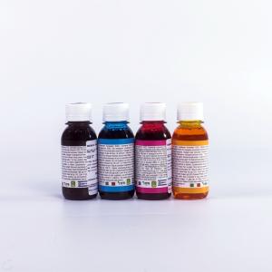 Wholesale Food Safe Epson Edible Ink Black Cyan Magenta Yellow 100 ML Bottles Set from china suppliers