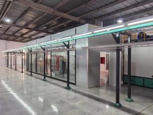 Wholesale 40m/Hour Automatic Powder Coating Line For Wood Plate Wooden Furniture Mdf from china suppliers