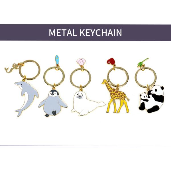 Hot sale high quality custom design metal trolley token coin keychain packaging box