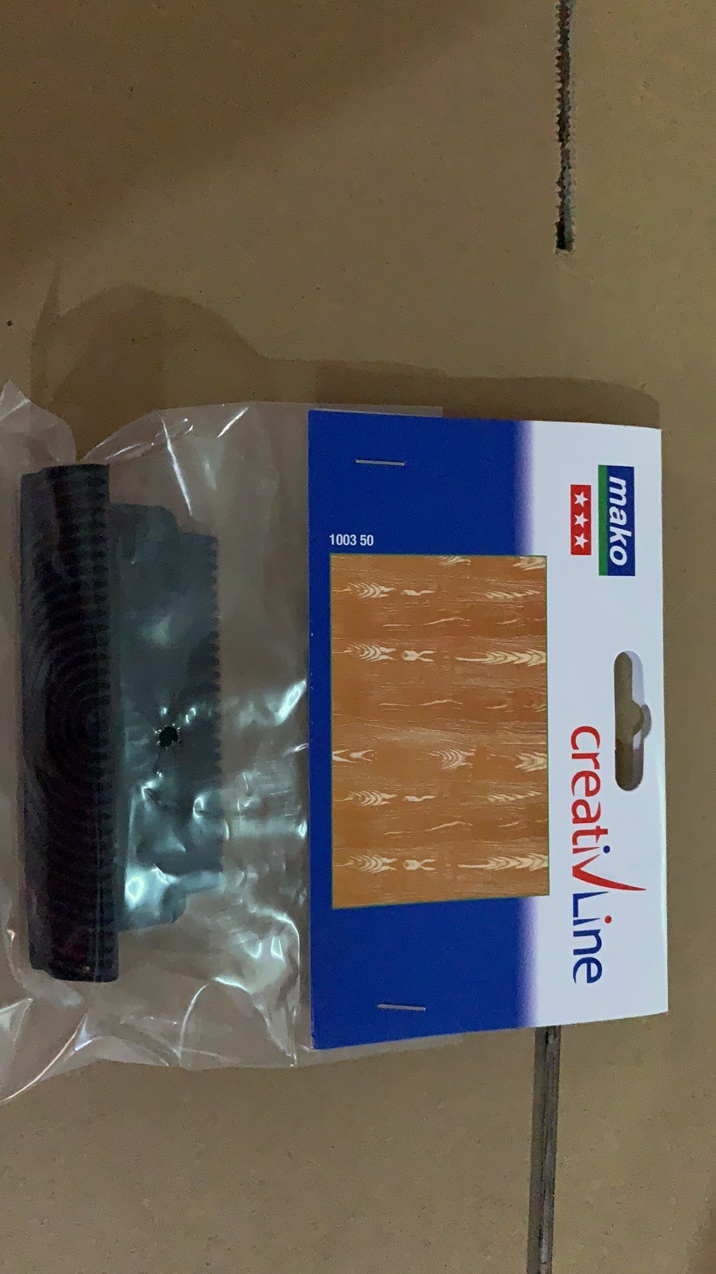 6Inch Wood Grain Rubber Painting Tool