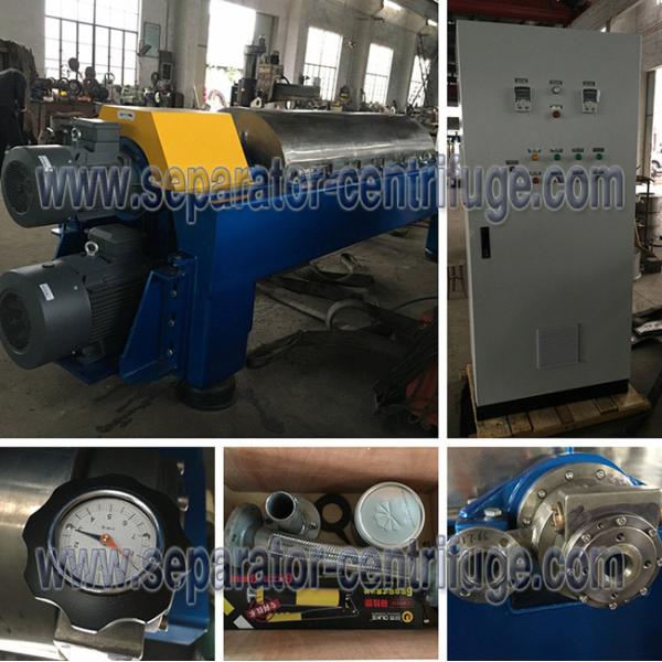 Fish Oil Separation Large Volume Anti-Corrosive 3 Phase Centrifuge Decanter