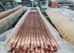 Wholesale Air Conditioning Straight Copper Tube Semi Hard Annealing washed Surface from china suppliers