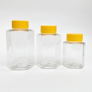 Wholesale Screen Printing PET Plastic Honey Bottles 250ml 300ml Capacity from china suppliers